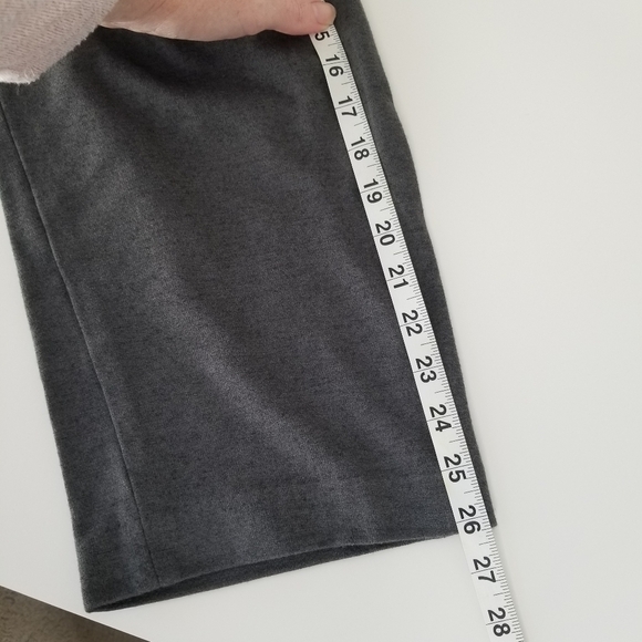 Talbots Gray Stretch Trousers Size 12 - Picture 11 of 13